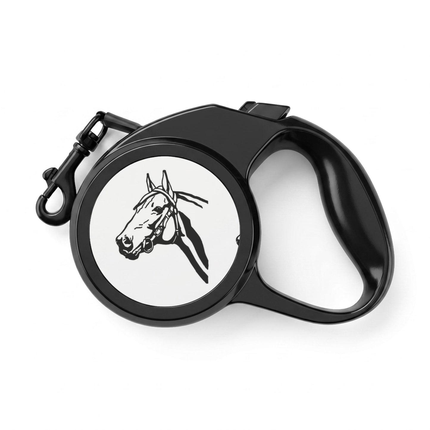 Retractable Leash with Horse Graphic