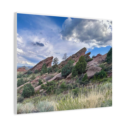WildWestArt.co Canvas Print – Red Rocks Colorado