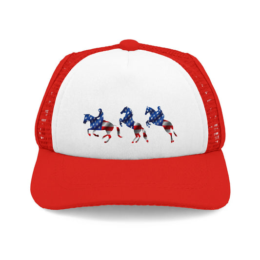Dog Trucker Hat – Perfect for the patriotic holidays