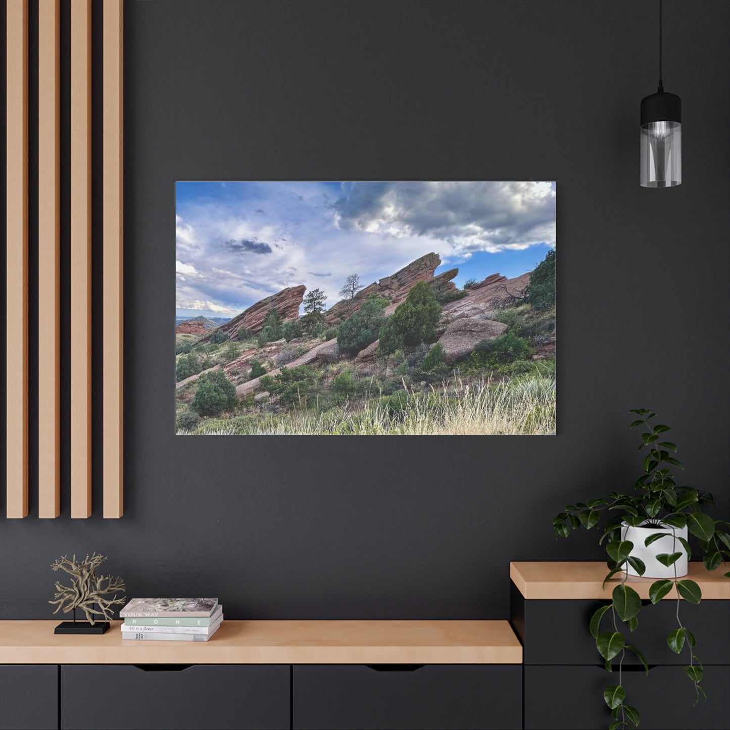 Red Rocks, Colorado Canvas Print