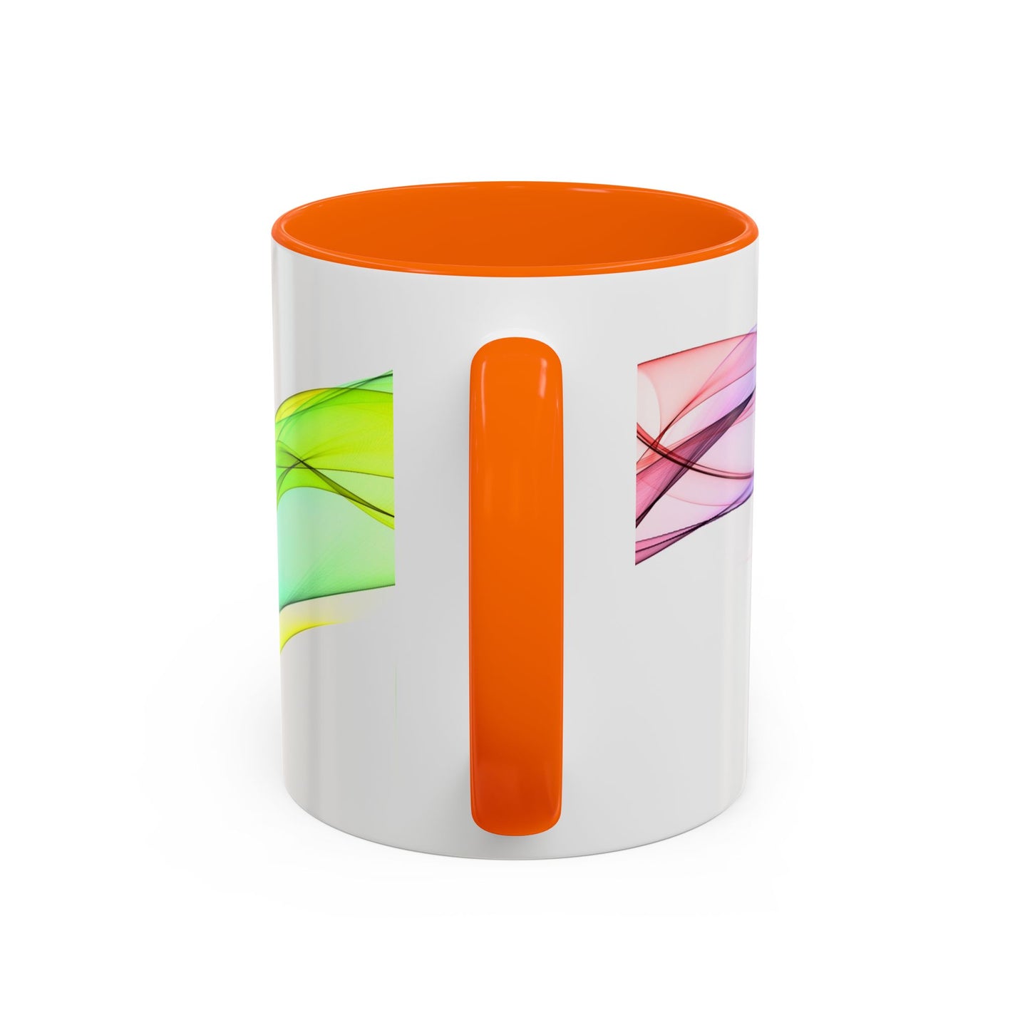 WildWestArt.co Coffee Mug – Abstract Wave Go with the Flow Art Design, 11 & 15 oz