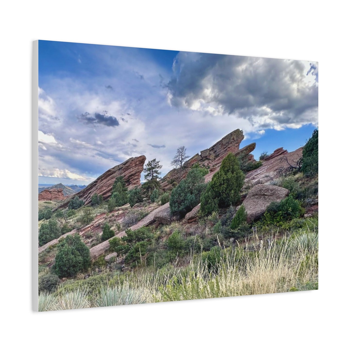 Red Rocks, Colorado Canvas Print