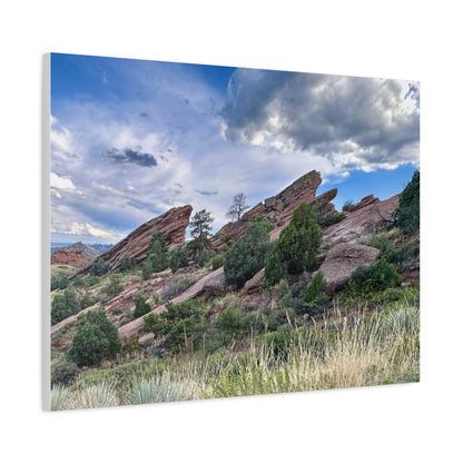 WildWestArt.co Canvas Print – Red Rocks Colorado