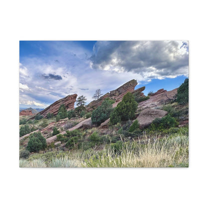 WildWestArt.co Canvas Print – Red Rocks Colorado