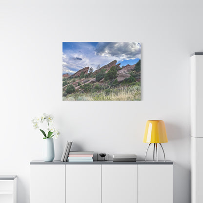 WildWestArt.co Canvas Print – Red Rocks Colorado