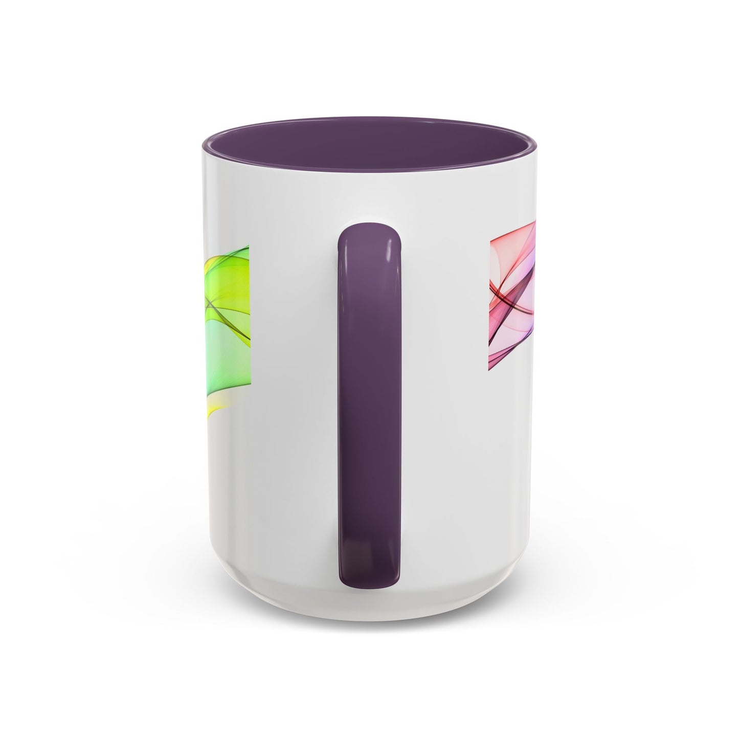 WildWestArt.co Coffee Mug – Abstract Wave Go with the Flow Art Design, 11 & 15 oz