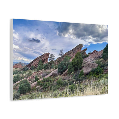 WildWestArt.co Canvas Print – Red Rocks Colorado