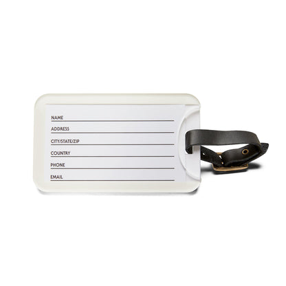 WildWestArt.co Luggage Tag – Tropical Sailboat