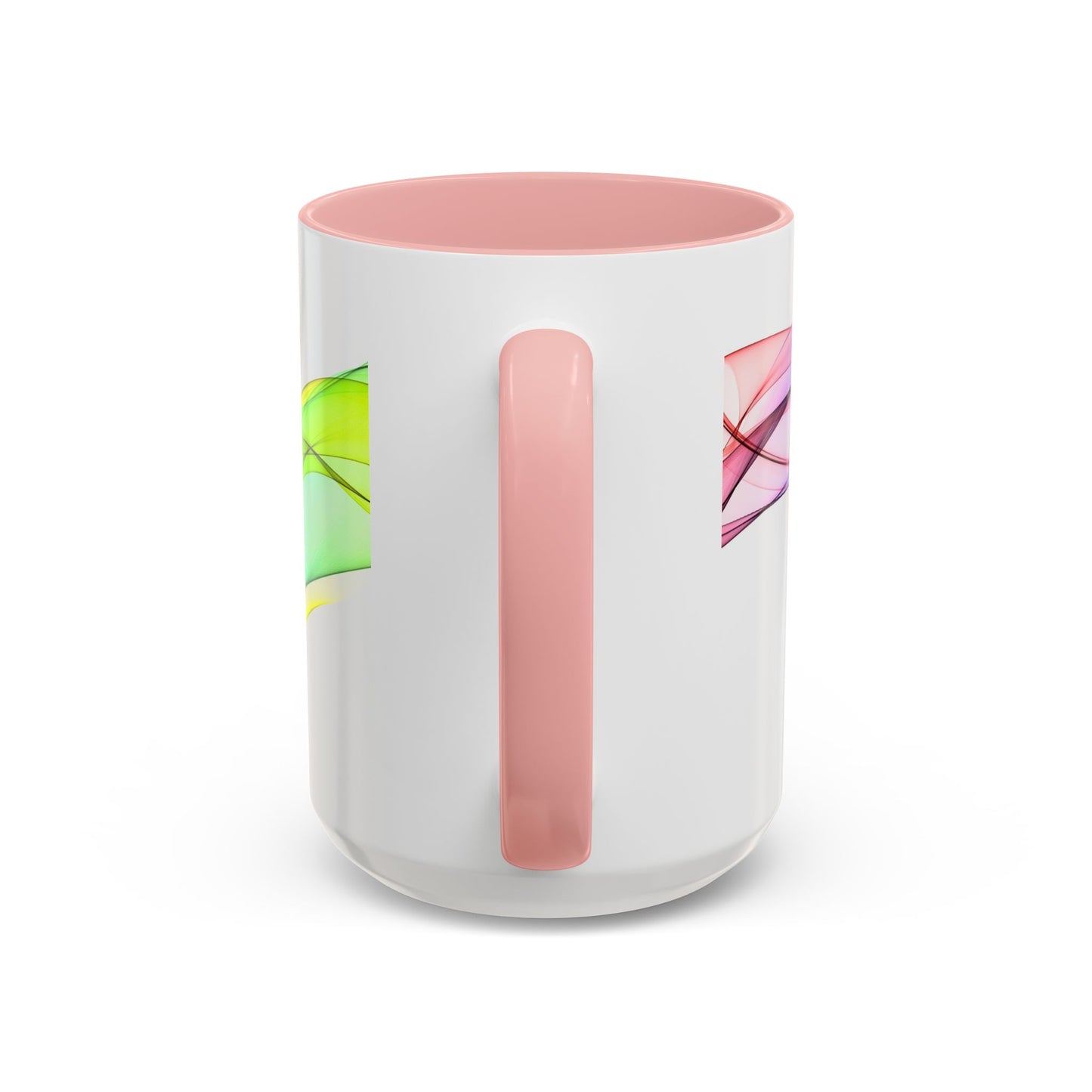 WildWestArt.co Coffee Mug – Abstract Wave Go with the Flow Art Design, 11 & 15 oz