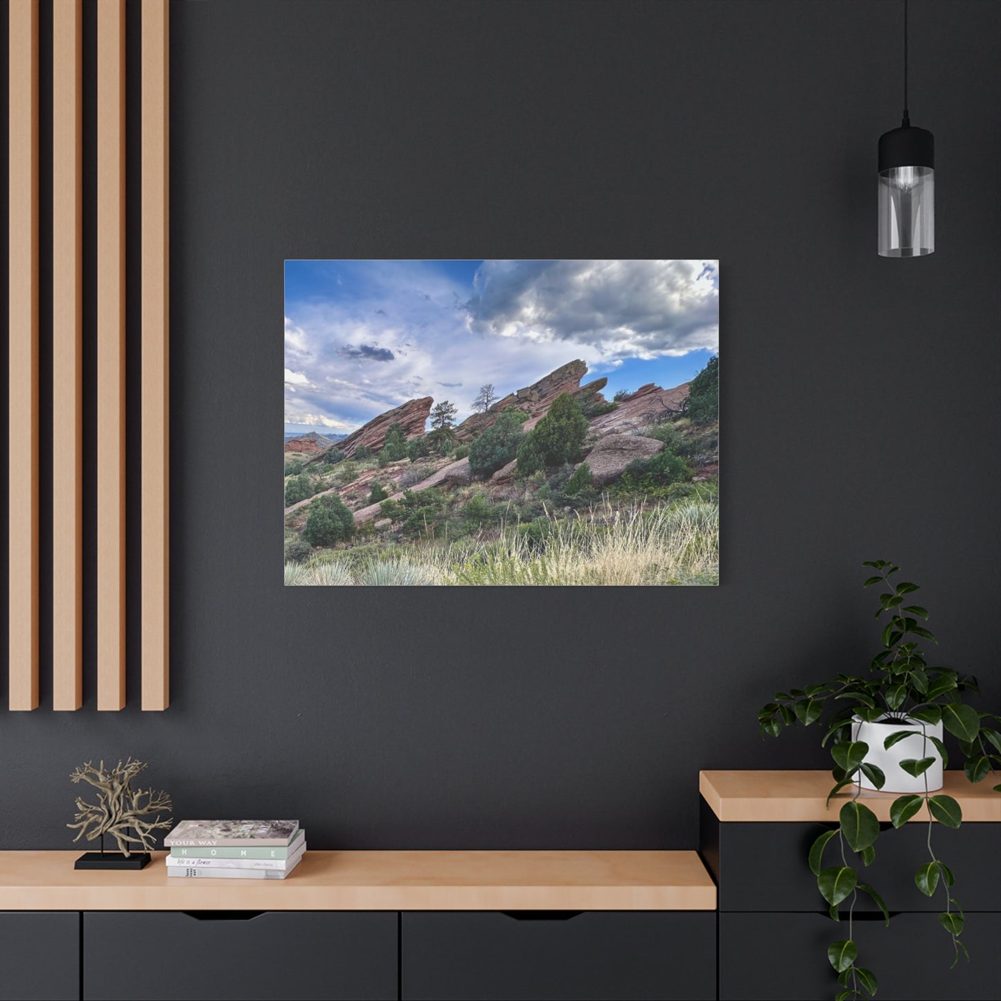 Red Rocks, Colorado Canvas Print