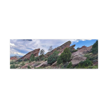 WildWestArt.co Canvas Print – Red Rocks Colorado