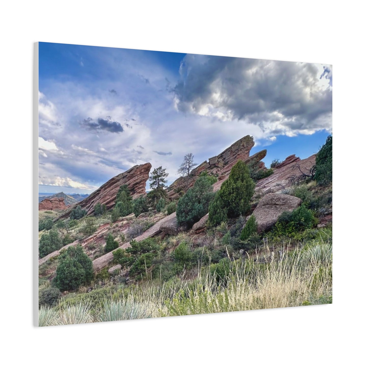 Red Rocks, Colorado Canvas Print