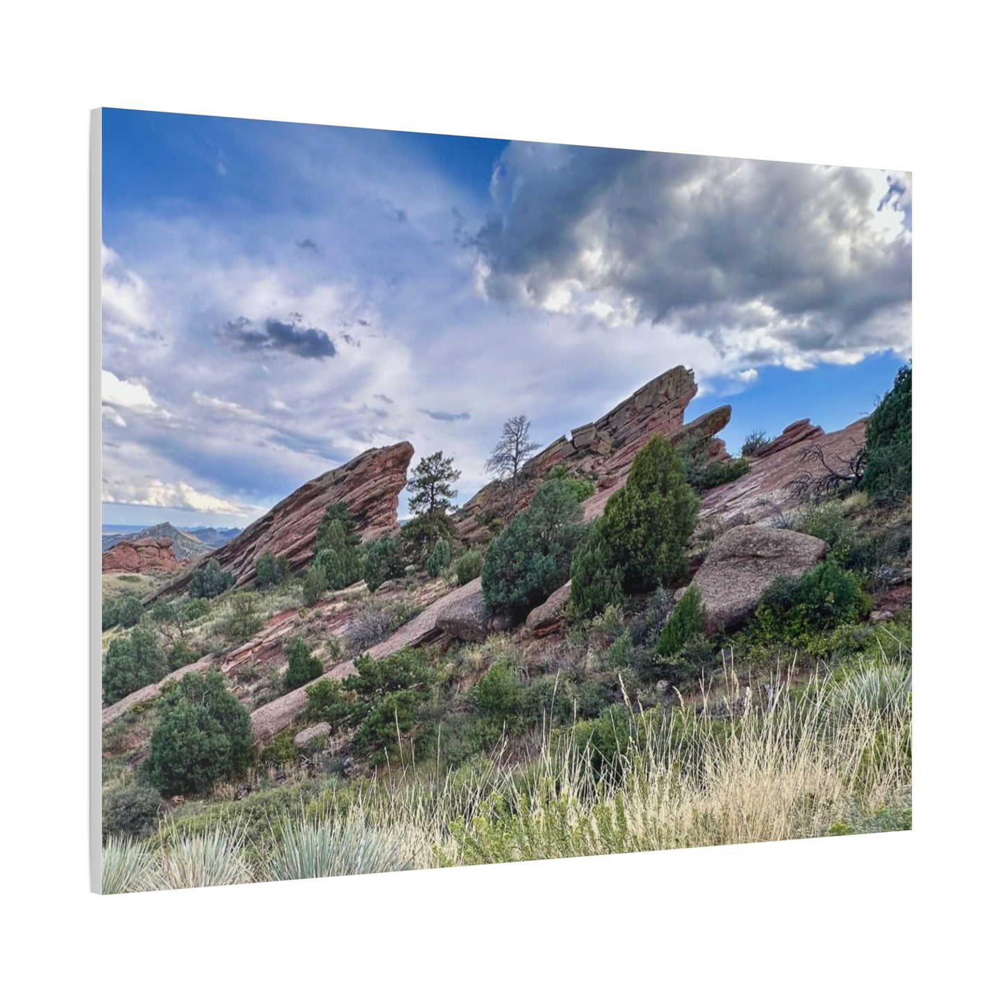 Red Rocks, Colorado Canvas Print